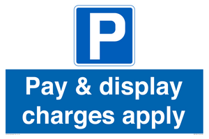 Pay & display charges apply
